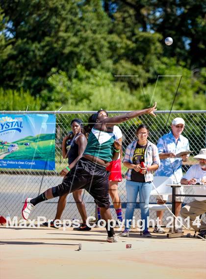 Thumbnail 1 in CIF SJS Masters Track and Field Championships (Girls Events) photogallery.