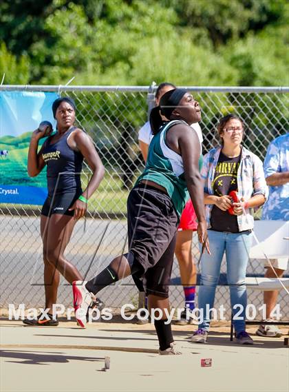 Thumbnail 2 in CIF SJS Masters Track and Field Championships (Girls Events) photogallery.
