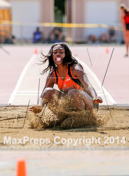 Thumbnail 3 in CIF SJS Masters Track and Field Championships (Girls Events) photogallery.