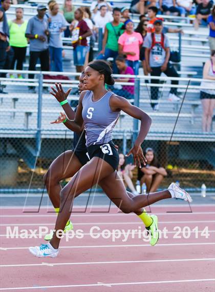 Thumbnail 3 in CIF SJS Masters Track and Field Championships (Girls Events) photogallery.