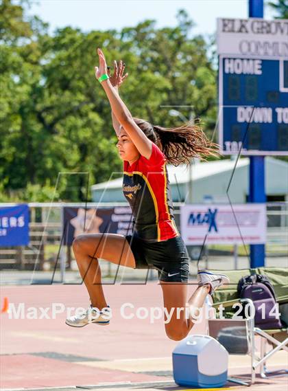Thumbnail 2 in CIF SJS Masters Track and Field Championships (Girls Events) photogallery.