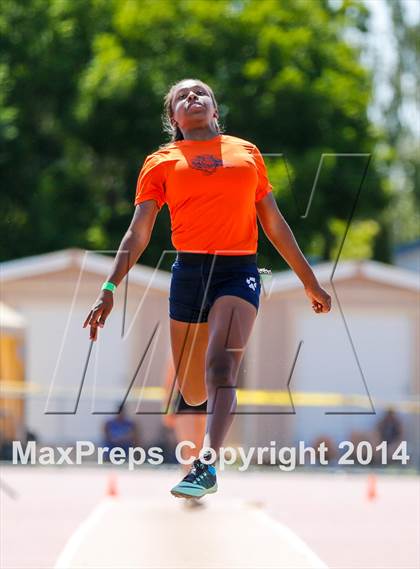 Thumbnail 3 in CIF SJS Masters Track and Field Championships (Girls Events) photogallery.