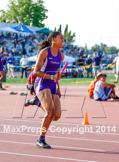 Thumbnail 1 in CIF SJS Masters Track and Field Championships (Girls Events) photogallery.