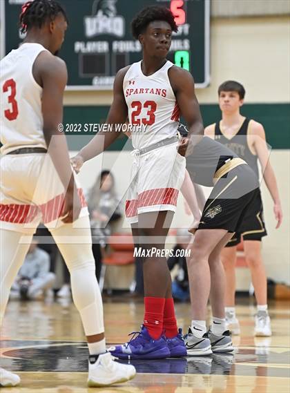 Thumbnail 2 in Trinity Academy vs. The Burlington School (NCISAA 2A State Championship)  photogallery.