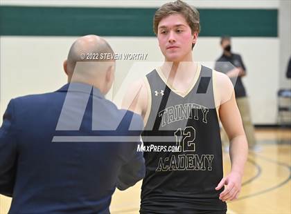 Thumbnail 2 in Trinity Academy vs. The Burlington School (NCISAA 2A State Championship)  photogallery.
