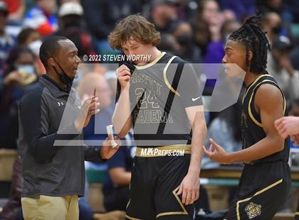 Thumbnail 2 in Trinity Academy vs. The Burlington School (NCISAA 2A State Championship)  photogallery.