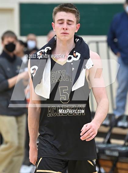 Thumbnail 2 in Trinity Academy vs. The Burlington School (NCISAA 2A State Championship)  photogallery.