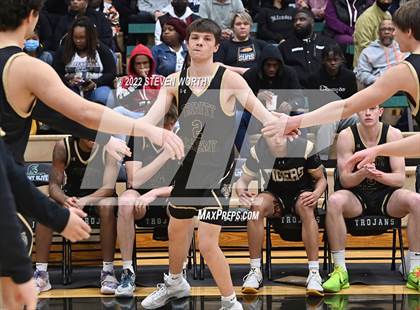 Thumbnail 3 in Trinity Academy vs. The Burlington School (NCISAA 2A State Championship)  photogallery.
