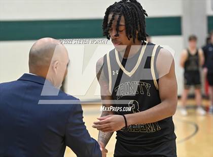 Thumbnail 1 in Trinity Academy vs. The Burlington School (NCISAA 2A State Championship)  photogallery.