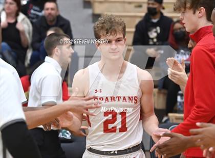Thumbnail 3 in Trinity Academy vs. The Burlington School (NCISAA 2A State Championship)  photogallery.