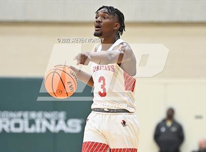 Thumbnail 2 in Trinity Academy vs. The Burlington School (NCISAA 2A State Championship)  photogallery.
