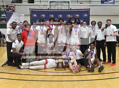 Thumbnail 3 in Trinity Academy vs. The Burlington School (NCISAA 2A State Championship)  photogallery.