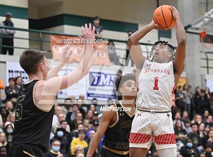 Thumbnail 1 in Trinity Academy vs. The Burlington School (NCISAA 2A State Championship)  photogallery.