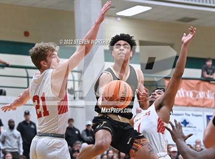 Thumbnail 3 in Trinity Academy vs. The Burlington School (NCISAA 2A State Championship)  photogallery.
