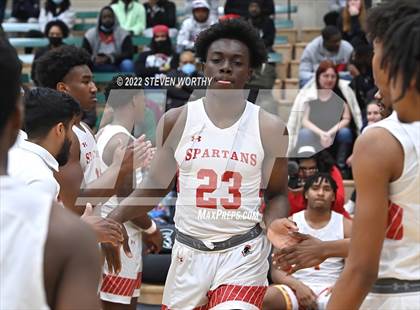 Thumbnail 2 in Trinity Academy vs. The Burlington School (NCISAA 2A State Championship)  photogallery.