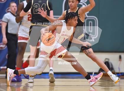 Thumbnail 3 in Trinity Academy vs. The Burlington School (NCISAA 2A State Championship)  photogallery.