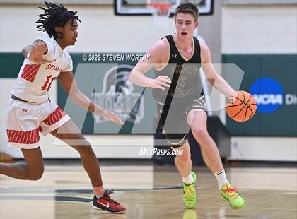 Thumbnail 1 in Trinity Academy vs. The Burlington School (NCISAA 2A State Championship)  photogallery.