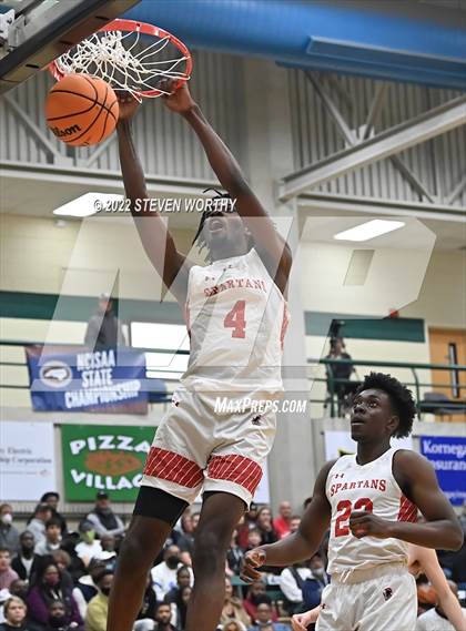 Thumbnail 3 in Trinity Academy vs. The Burlington School (NCISAA 2A State Championship)  photogallery.