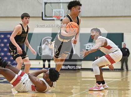 Thumbnail 1 in Trinity Academy vs. The Burlington School (NCISAA 2A State Championship)  photogallery.