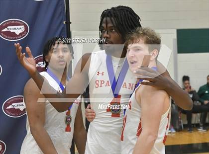 Thumbnail 2 in Trinity Academy vs. The Burlington School (NCISAA 2A State Championship)  photogallery.