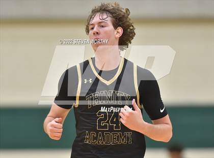 Thumbnail 2 in Trinity Academy vs. The Burlington School (NCISAA 2A State Championship)  photogallery.