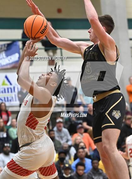 Thumbnail 2 in Trinity Academy vs. The Burlington School (NCISAA 2A State Championship)  photogallery.