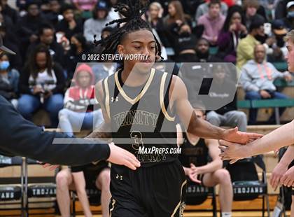 Thumbnail 3 in Trinity Academy vs. The Burlington School (NCISAA 2A State Championship)  photogallery.