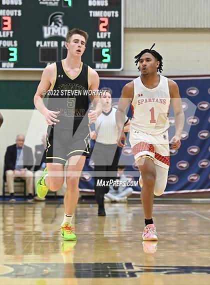 Thumbnail 1 in Trinity Academy vs. The Burlington School (NCISAA 2A State Championship)  photogallery.