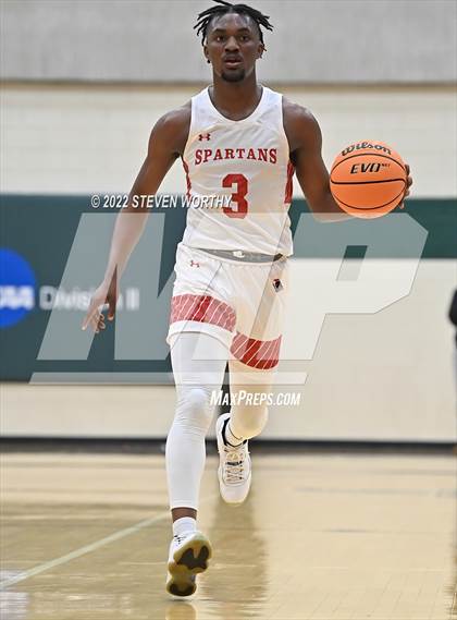 Thumbnail 3 in Trinity Academy vs. The Burlington School (NCISAA 2A State Championship)  photogallery.