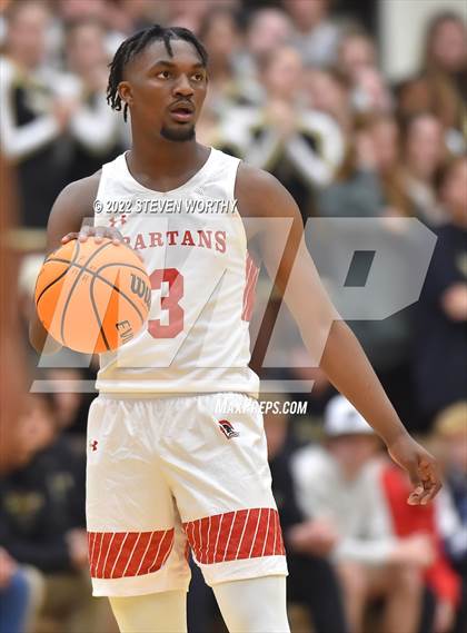 Thumbnail 3 in Trinity Academy vs. The Burlington School (NCISAA 2A State Championship)  photogallery.