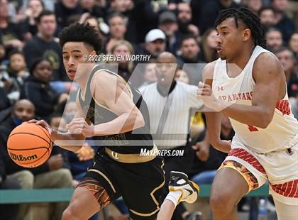 Thumbnail 3 in Trinity Academy vs. The Burlington School (NCISAA 2A State Championship)  photogallery.