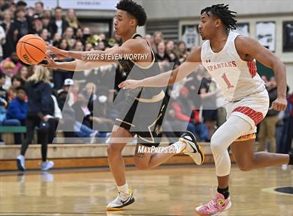 Thumbnail 1 in Trinity Academy vs. The Burlington School (NCISAA 2A State Championship)  photogallery.