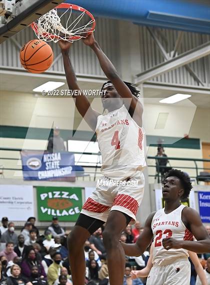 Thumbnail 1 in Trinity Academy vs. The Burlington School (NCISAA 2A State Championship)  photogallery.