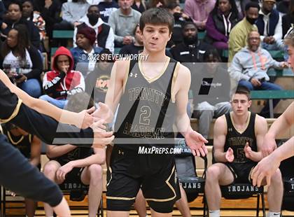 Thumbnail 2 in Trinity Academy vs. The Burlington School (NCISAA 2A State Championship)  photogallery.