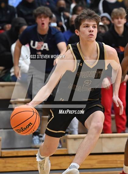 Thumbnail 1 in Trinity Academy vs. The Burlington School (NCISAA 2A State Championship)  photogallery.