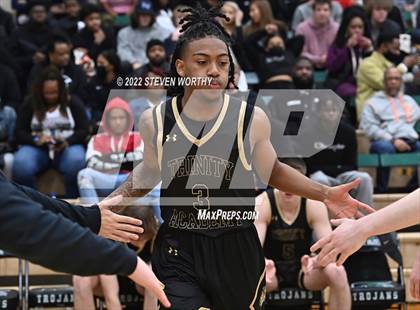 Thumbnail 2 in Trinity Academy vs. The Burlington School (NCISAA 2A State Championship)  photogallery.