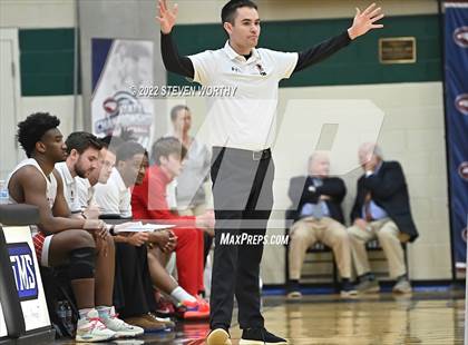 Thumbnail 1 in Trinity Academy vs. The Burlington School (NCISAA 2A State Championship)  photogallery.