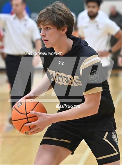 Thumbnail 3 in Trinity Academy vs. The Burlington School (NCISAA 2A State Championship)  photogallery.