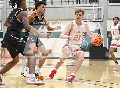 Thumbnail 1 in Trinity Academy vs. The Burlington School (NCISAA 2A State Championship)  photogallery.