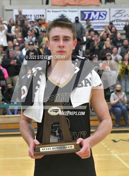 Thumbnail 3 in Trinity Academy vs. The Burlington School (NCISAA 2A State Championship)  photogallery.