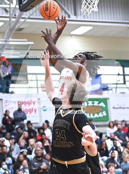 Thumbnail 2 in Trinity Academy vs. The Burlington School (NCISAA 2A State Championship)  photogallery.