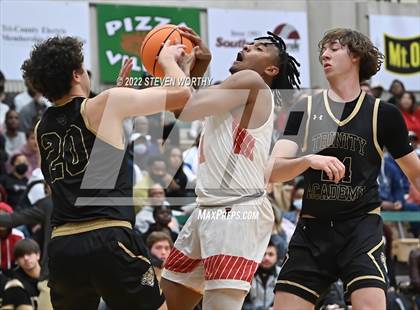 Thumbnail 1 in Trinity Academy vs. The Burlington School (NCISAA 2A State Championship)  photogallery.