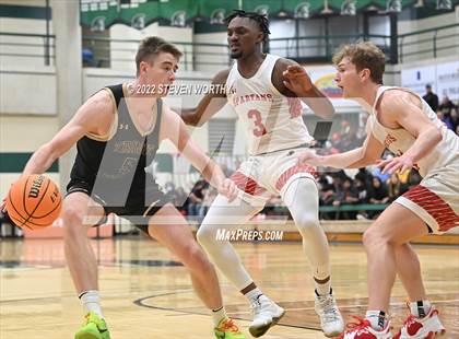 Thumbnail 1 in Trinity Academy vs. The Burlington School (NCISAA 2A State Championship)  photogallery.