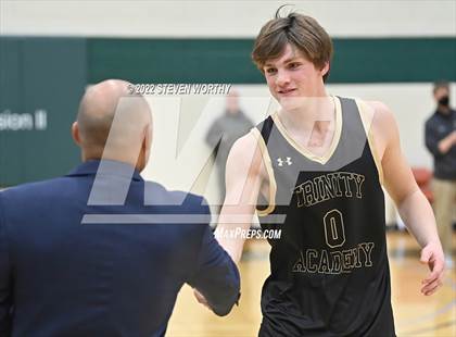 Thumbnail 2 in Trinity Academy vs. The Burlington School (NCISAA 2A State Championship)  photogallery.