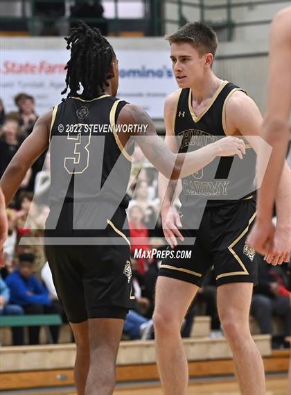 Thumbnail 1 in Trinity Academy vs. The Burlington School (NCISAA 2A State Championship)  photogallery.