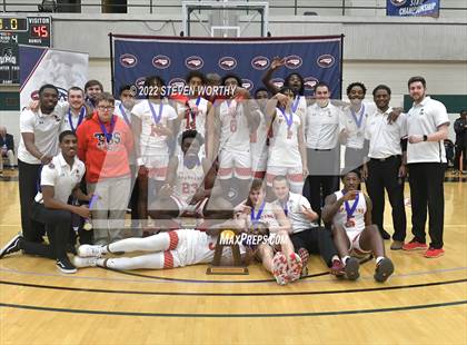 Thumbnail 2 in Trinity Academy vs. The Burlington School (NCISAA 2A State Championship)  photogallery.