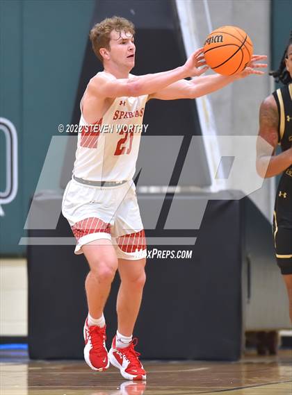 Thumbnail 3 in Trinity Academy vs. The Burlington School (NCISAA 2A State Championship)  photogallery.