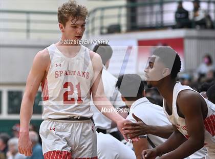 Thumbnail 2 in Trinity Academy vs. The Burlington School (NCISAA 2A State Championship)  photogallery.