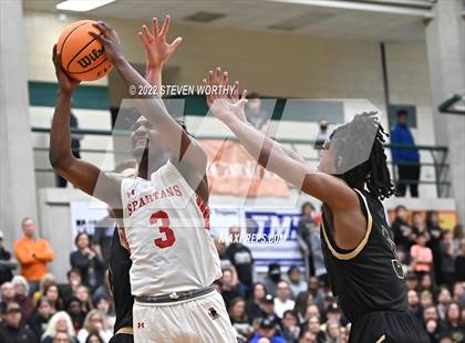 Thumbnail 2 in Trinity Academy vs. The Burlington School (NCISAA 2A State Championship)  photogallery.