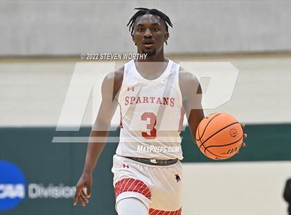 Thumbnail 2 in Trinity Academy vs. The Burlington School (NCISAA 2A State Championship)  photogallery.